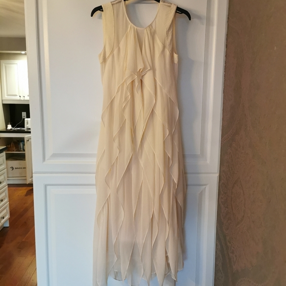 NEW BCBG MaxAzria RUNWAY 100% silk dress - Picture 9 of 10